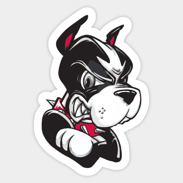 BU Terriers Sticker by Rosemogo